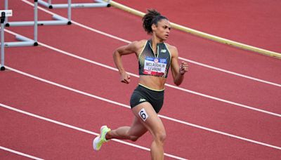 Sydney McLaughlin-Levrone eases into 400m hurdles final at U.S. Olympic Team Trials; Dalilah Muhammad, too