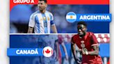 A qué hora juegan Argentina vs Canadá: partido por fecha 1 del Grupo A de la Copa América 2024