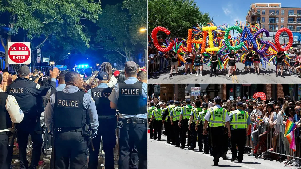 Chicago Pride parade chaos: police attacked and 53 arrested