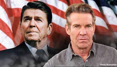 Dennis Quaid praises ‘bada--’ Ronald Reagan as favorite president, sees parallels to today’s struggles