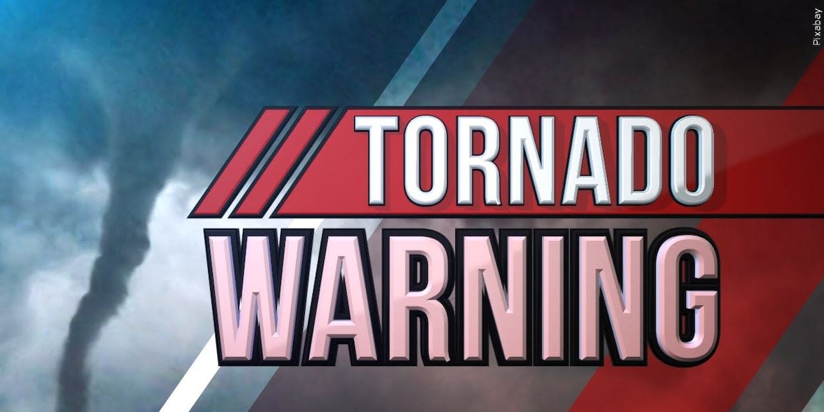 Tornado warning issued for parts of Jefferson, Lewis counties