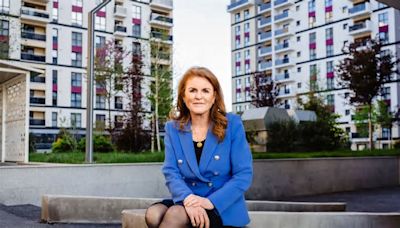 Exclusive: Sarah, Duchess of York makes an emotional visit to meet Ukrainian orphans living in Bucharest