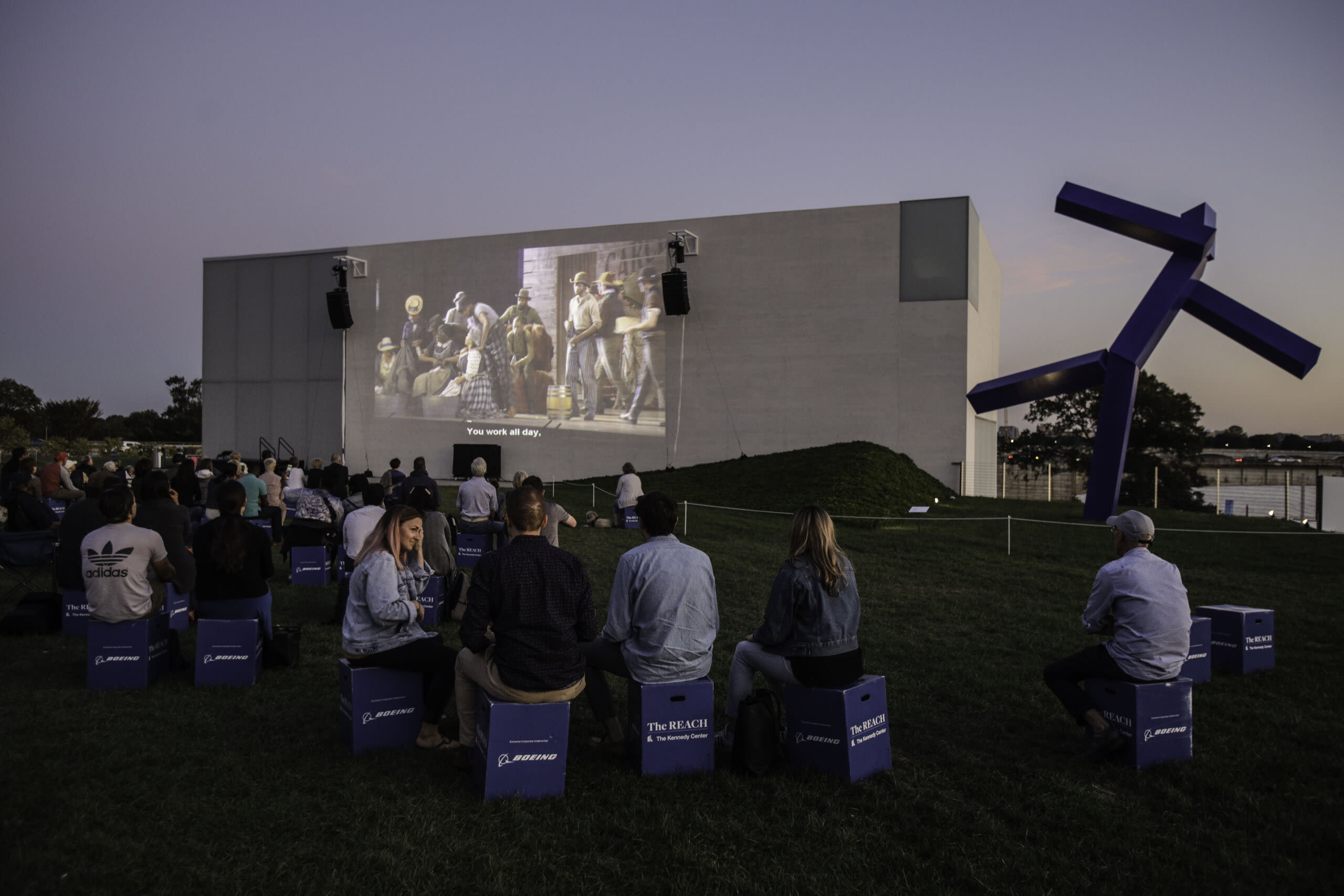 Kennedy Center hosts free outdoor films at REACH - WTOP News