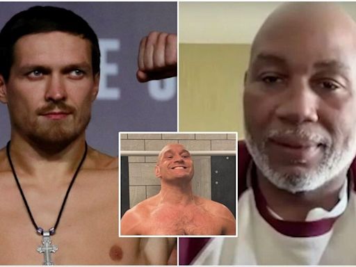 Lennox Lewis' brutally honest warning to Oleksandr Usyk as Tyson Fury unveils pre-fight physique