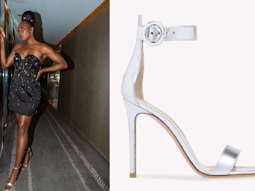 Venus Williams Wears Silver Gianvito Rossi Shoes to Met Gala 2024 After Parties