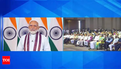 From being farmer's son to Vice Prez, Venkaiah Naidu's journey inspiring: PM Modi | India News - Times of India