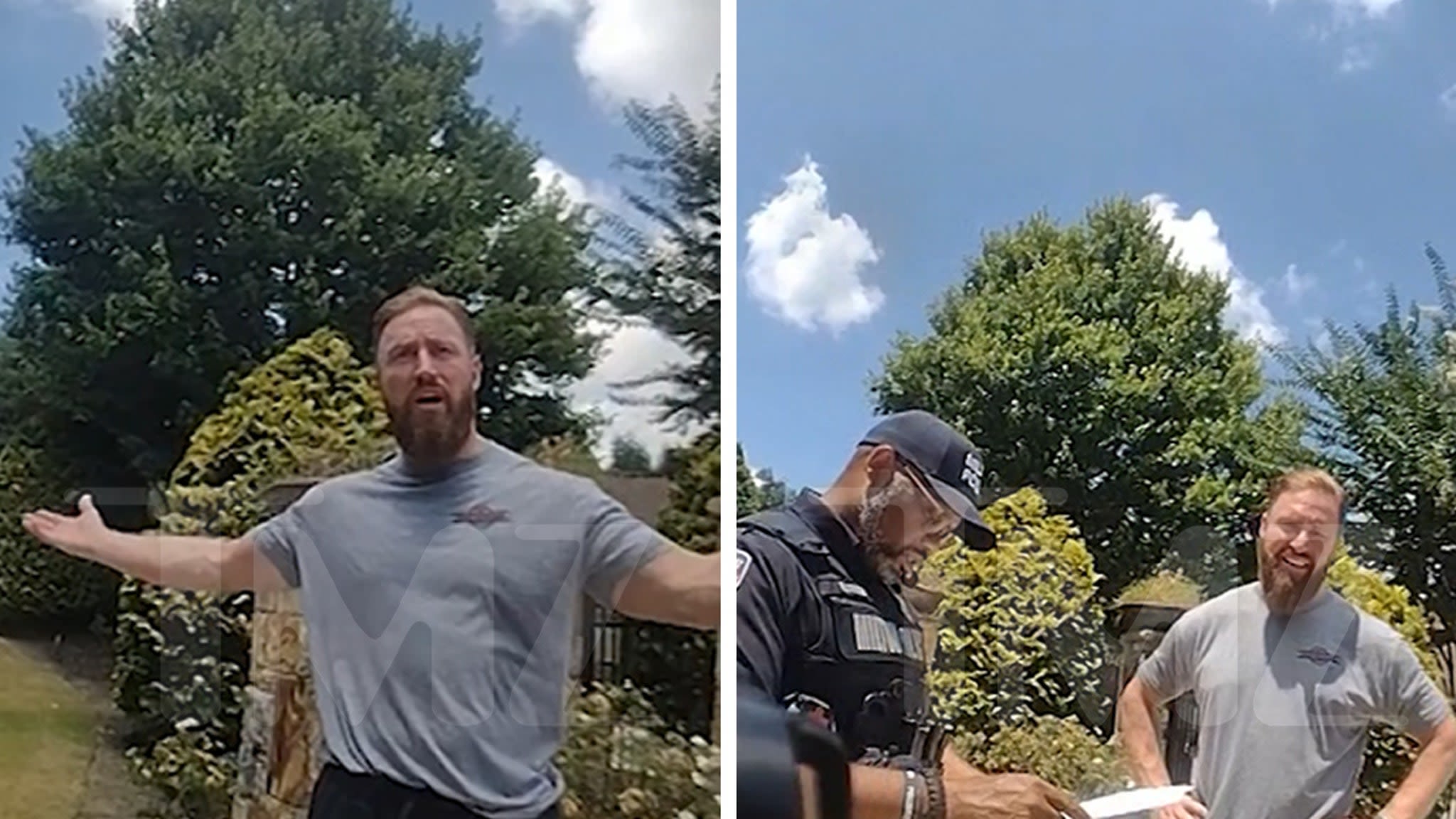 Kroy Biermann Grilled by Cops on Body Cam, Dog Drama Has Neighbors Scared