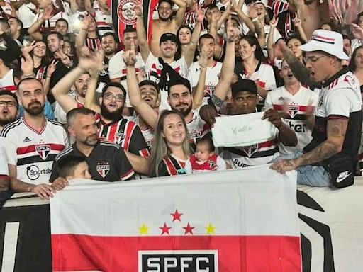 São Paulo x Criciúma: Torcedor catarinense do Tricolor batiza o filho de Calleri