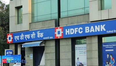 HDFC Bank Q1 Update: Advances soar 53% YoY to Rs 24.87 lakh cr; deposits jump 24% - The Economic Times