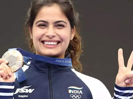 From PM Modi to sporting icons, India rejoices Manu Bhaker's historic Olympic medal - The Economic Times