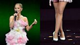 Ariana Grande Channels Glinda the Good Witch in White Jimmy Choo Pumps at CinemaCon 2024