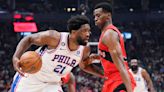 Joel Embiid listed as questionable for Sixers vs. Raptors due to knee