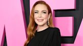 Lindsay Lohan Totally Makes Fetch Happen (Again!) in Bejeweled Cutout Look at “Mean Girls” Premiere