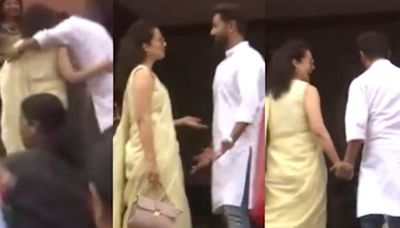 Kangana Ranaut-Chirag Paswan reunite at the Parliament, fans say ‘new BFFs’. Watch