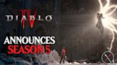 Diablo 4 Announces Season 5 & Vessel of Hatred Expansion Details