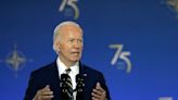 Biden almost makes disastrous slip-up during NATO speech