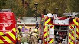 Ten fire engines and 70 crew tackle grass blaze in East London