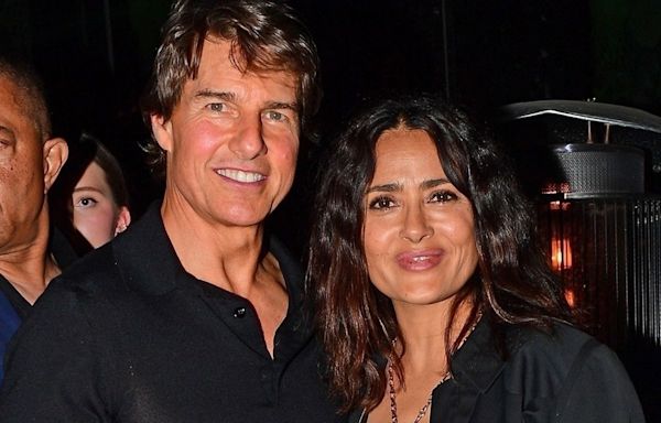 Inside Tom Cruise and Salma Hayek's Years-Long Friendship, from “Ask the Dust” to the Eras Tour