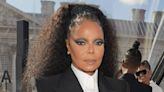 Janet Jackson Rocks Barely There Bleached Eyebrows at Alexander McQueen Show