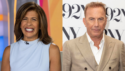 Fans Play Matchmaker With Hoda Kotb & Kevin Costner After 'Today' Appearance