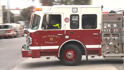1 injured in fire at San Francisco hotel in the Russian Hill neighborhood