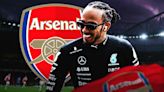 Arsenal gets hilarious dig and support from Lewis Hamilton