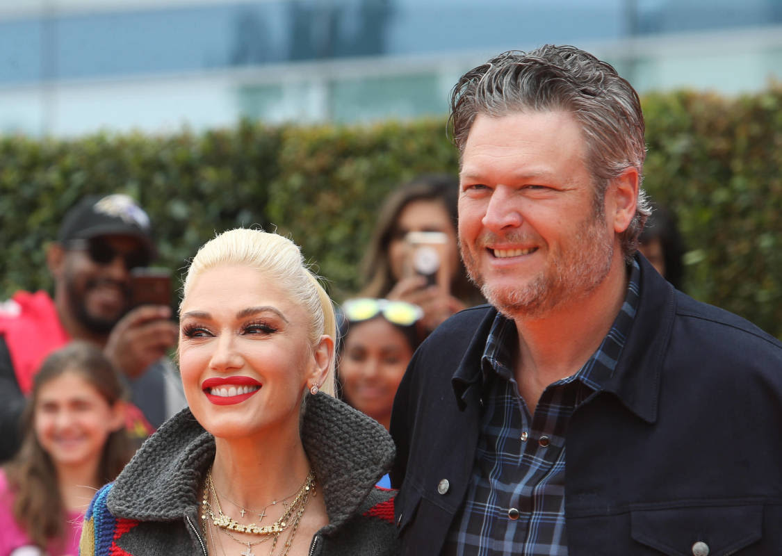 Gwen Stefani Turns Heads in Rare Red Carpet Appearance With Husband Blake Shelton