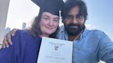 Pawan Kalyan’s wife Anna graduates with a Master's degree from University of Singapore. Watch