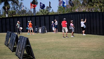 Never forget: Vietnam Traveling Wall in Fort Myers through Sunday