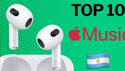 Ranking Apple: las 10 canciones más escuchadas en Argentina