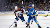 Byram scores twice to help Avalanche beat Blues 4-1