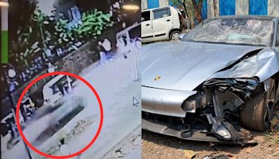 Pune Porsche accident: CCTV captures speeding car before crash that killed 2