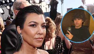 Kourtney Kardashian Reacts to Mason Joining Instagram: ‘Not OK’