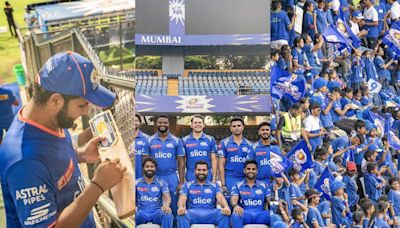 Rohit Sharma's Heart Bleeds Blue as he Shares Glimpses of IPL Season With Mumbai Indians - News18