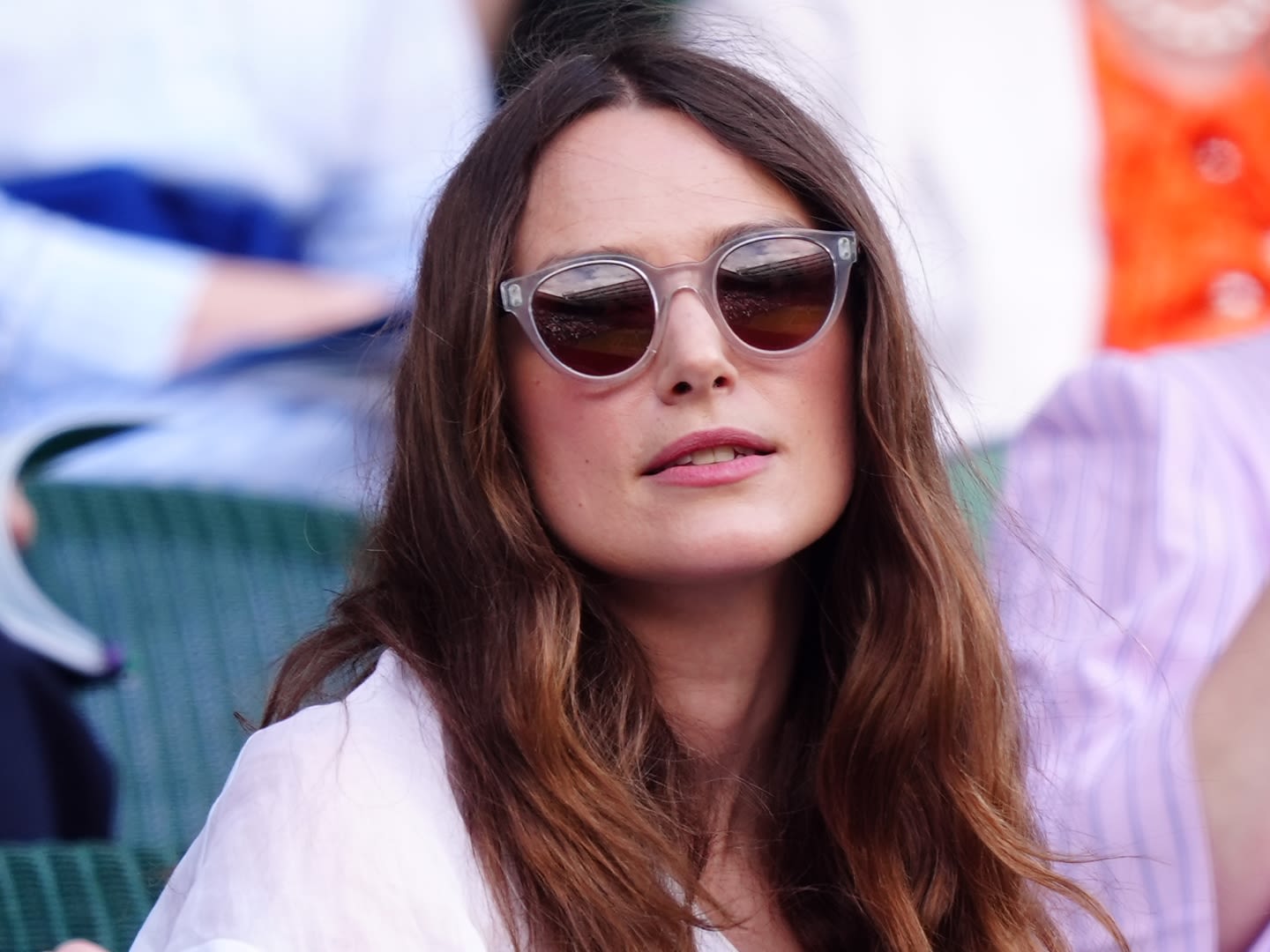 Keira Knightley Made Her First Wimbledon Appearance in 10 Years & Wore the Perfect Summer Look