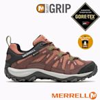 【MERRELL】女 ALVERSTONE 2 GORE-TEX 多功能防水透氣登山健行鞋(低筒).登山鞋_ML037548 玫紅色