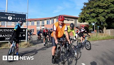 Cyclists raise £200K in memory of 1974 Bury St Edmunds rugby team