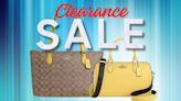 Coach Outlet has some of its top handbags on clearance for 70% off