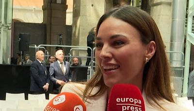 Hellen Lindes y el orgullo que siente por Rudy Fernández tras recibir la Gran Cruz del Dos de Mayo