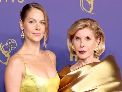 Christine Baranski, 72, and Daughter Lily, 37, Matched in Gold Gowns for Rare Outing at Emmys 2024