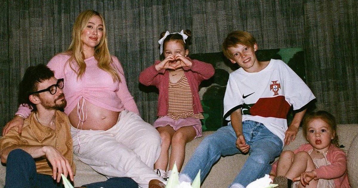 Pregnant Hilary Duff shares last photos of her family of 5 before baby No. 4