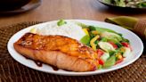 Rick Stein's glazed salmon recipe is a 'healthy midweek dish'