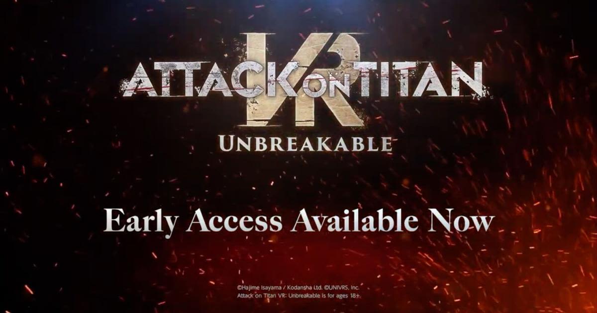 Attack on Titan VR Unbreakable Official Early Access Launch Trailer