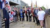 Mayor raises flag to mark Armed Forces Week