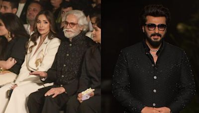 India Couture Week 2024: Malaika Arora and Arjun Kapoor sit separately, avoid each other - watch video