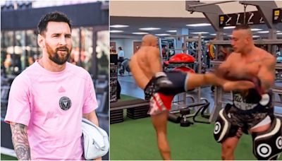 Watch Lionel Messi's Bodyguard Yassine Chueko's Ferocious MMA-Style Training