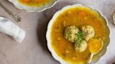 Passover recipe: Turmeric Vegetable Matzo Ball Soup