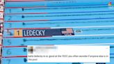 11 Of The Funniest Tweets About Just How Quickly Katie Ledecky Won The 1500M Freestyle Over Her Competitors