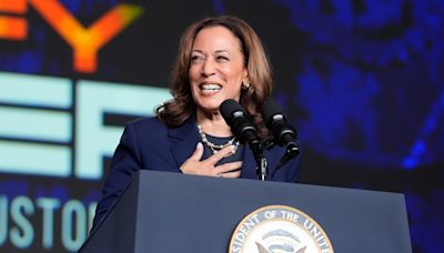 Harris blasts Trump attacks on her heritage as ‘same old show of divisiveness’ at Texas sorority event: Live