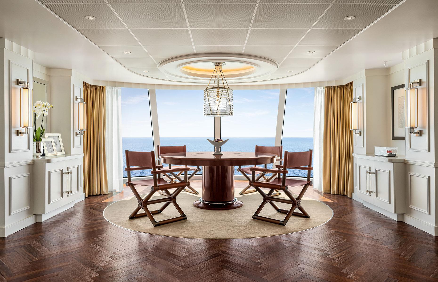 Inside the world's most luxurious cruise ship suites